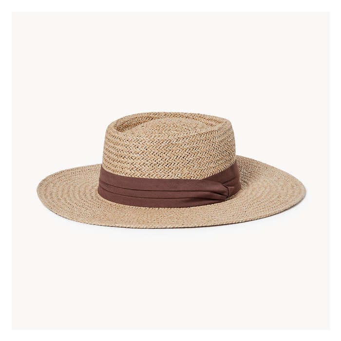 Women's Flat Brim Sun Hat